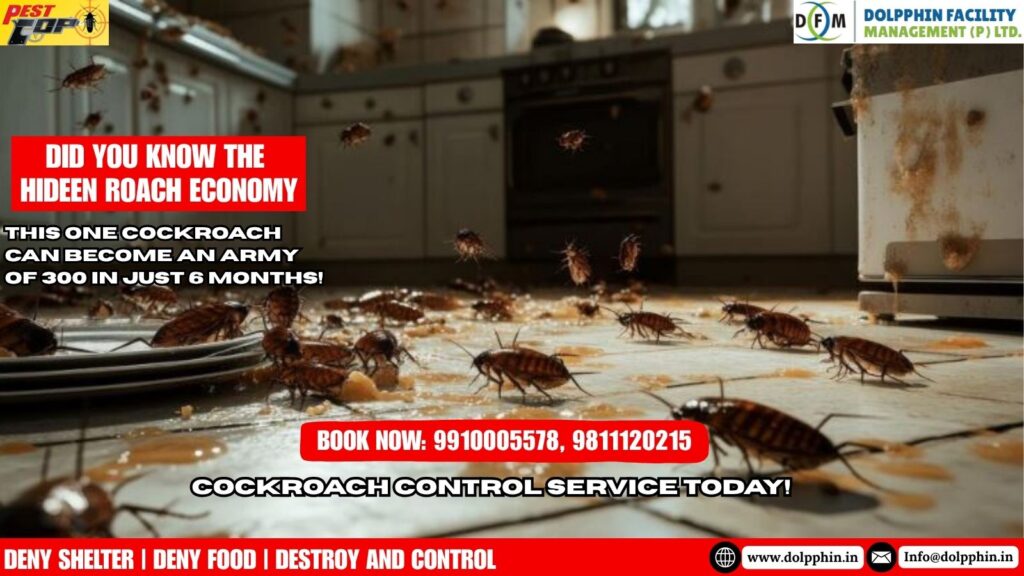 ROACHES ARE MULTIPLYING—FAST!