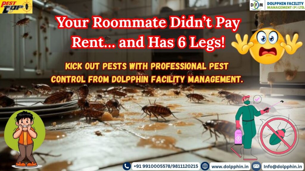 YOUR ROOMMATE DIDN'T PAY RENT AND HAS 6 LEGS!