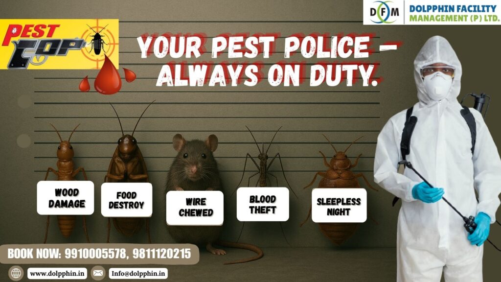 YOUR PEST POLICE IS ALWAYS ON DUTY