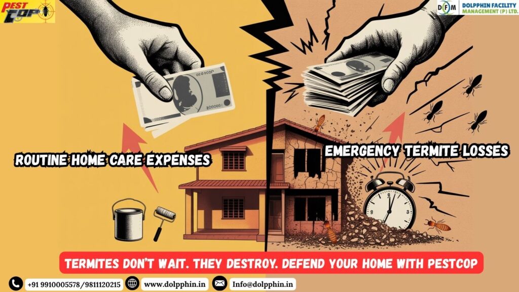 Before termites empty your wallet, protect your house!