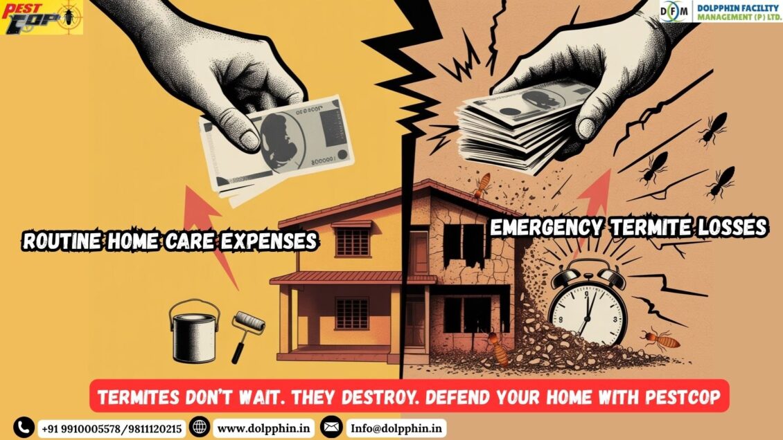 Before termites empty your wallet, protect your house!